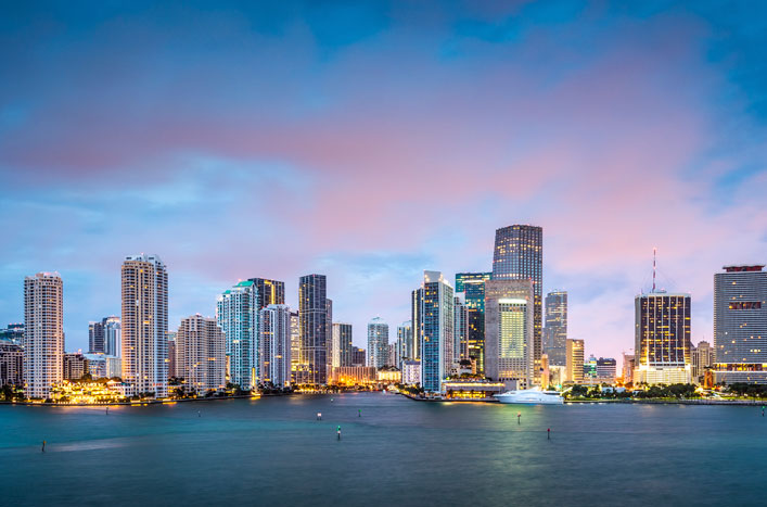 Join MIAMI - Miami Skyline