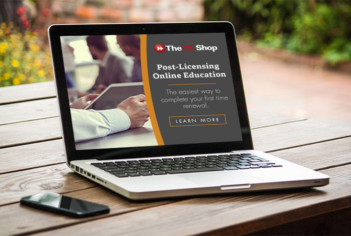 CE Shop Post License Online Education