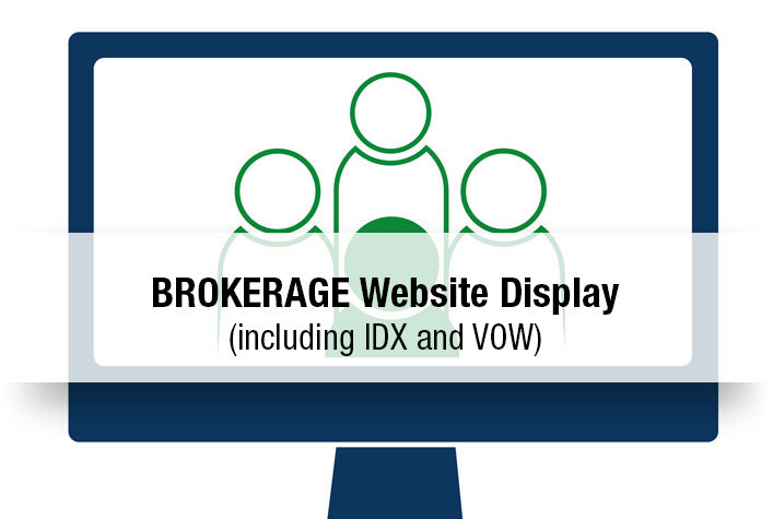 BROKERAGE Website Display including IDX and VOW