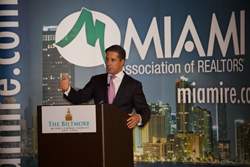 Miami-Dade Schools Superintendent Alberto Carvalho at MIAMI Realtors event