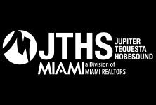 MIAMI Realtors JTHS logo in white