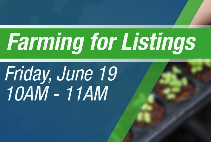 Webinar: Farming for Listings