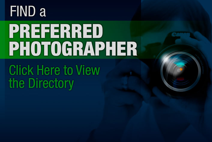 Find a Preferred Photographer. Chick Here to View the Directory