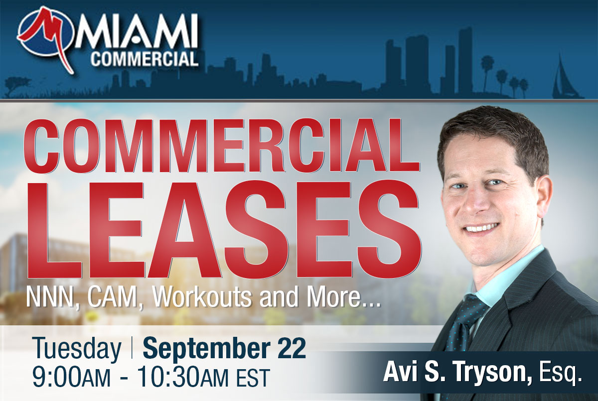 Commercial Leases: NNN, CAM, Workouts and More...