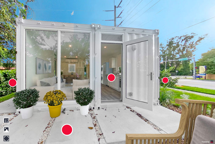 South Miami Container Home Virtual Tour