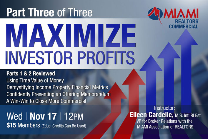 Maximize Investor Profits: Part 3, Financial Analysis for Real Estate