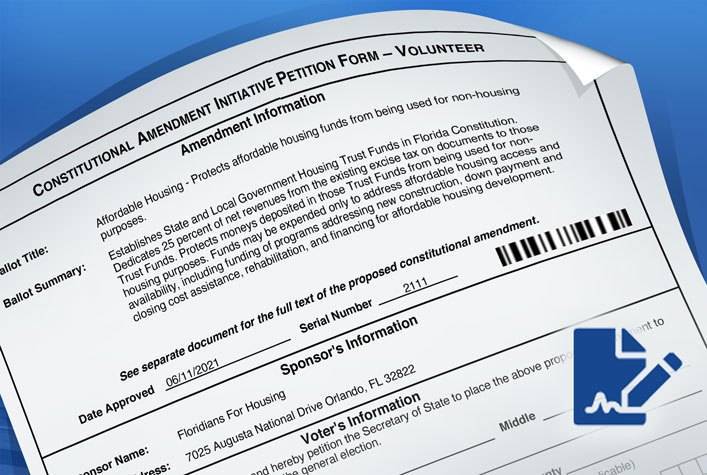 Constitutional Amendment Initiative Petition Form