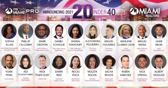 MIAMI Realtors 20 Under 40 Awards Recognizes Young Professionals Making a Difference