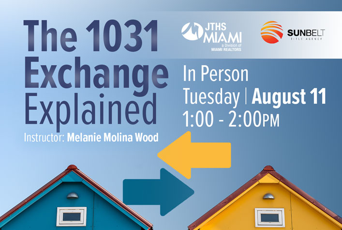 The 1031 Exchange Explained – In Person @ Jupiter