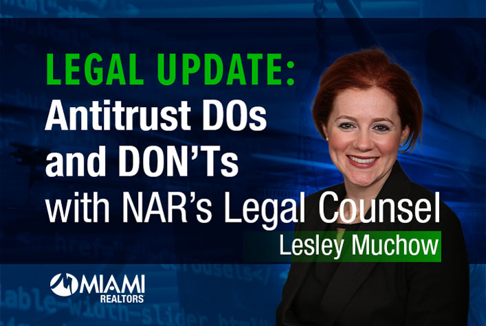 Antitrust Do's and Don'ts with NAR's Legal Counsel