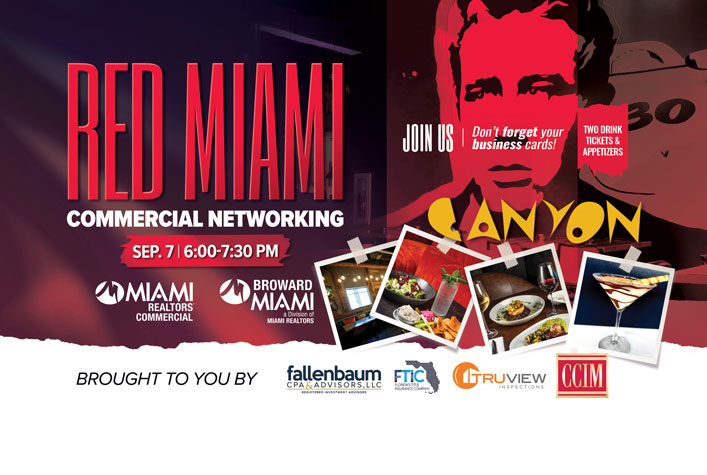 Red Miami Commercial Networking Event