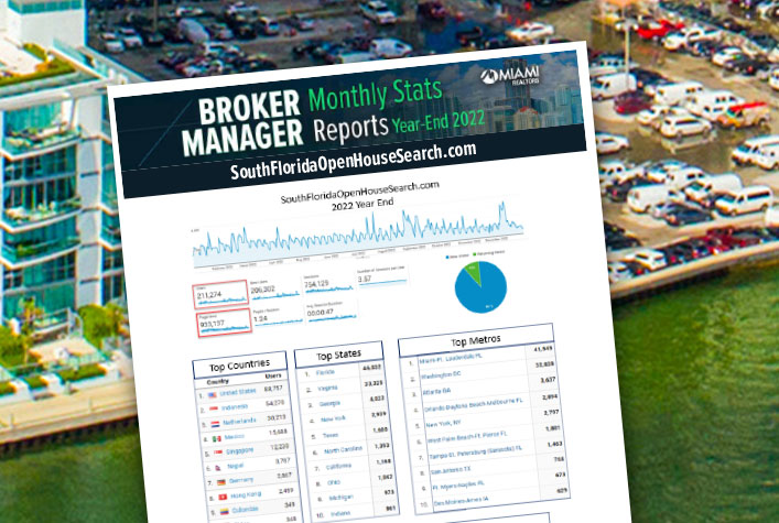 SouthFloridaOpenHouseSearch - Brokers Managers YearEnd Reports