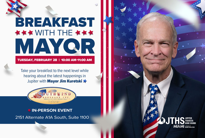 Breakfast with the Jupiter Mayor