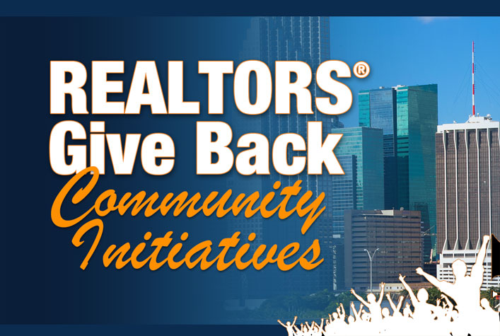 REALTORS® Give Back Community Initiatives