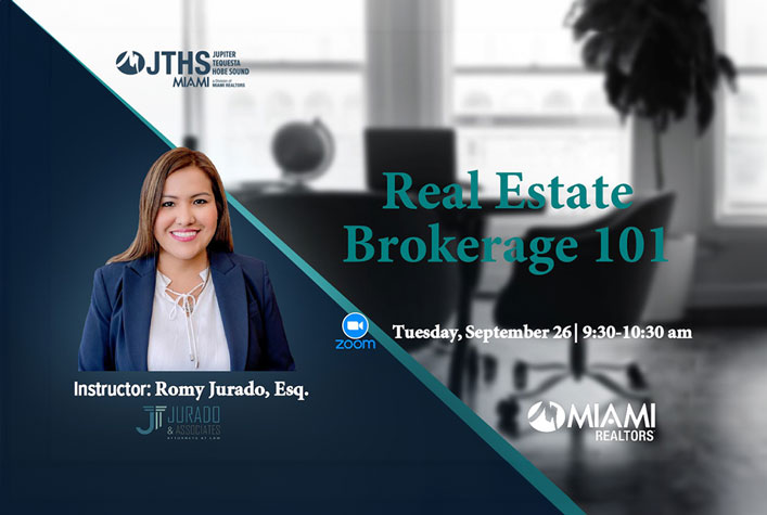 Real Estate Brokerage 101 – Zoom