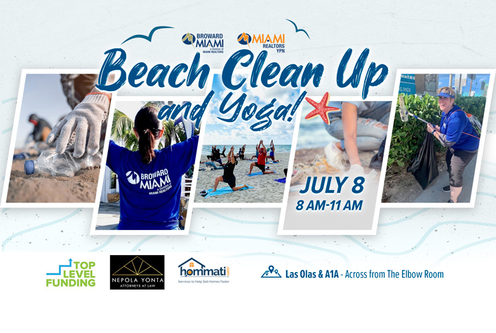 Broward Beach Clean Up & Yoga