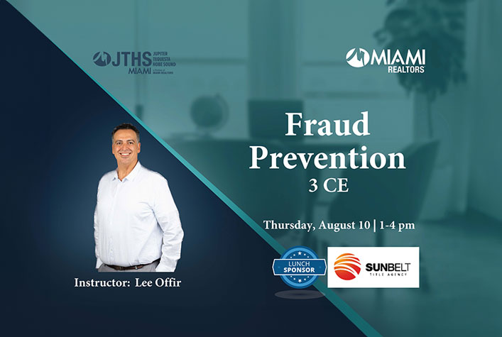 Fraud Prevention 3CE | In person @ Jupiter