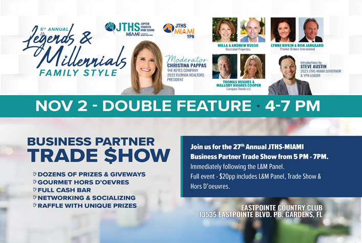 Legends & Millennials and 27th Annual Business Partners Trade Show