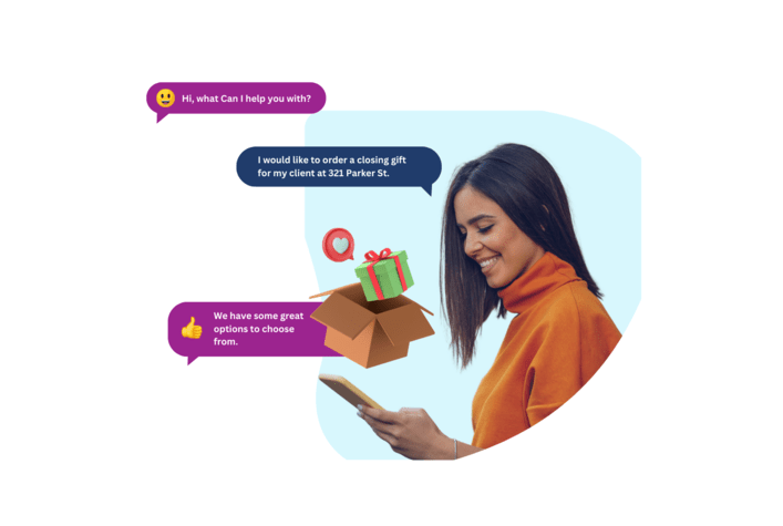 AI assistant text image