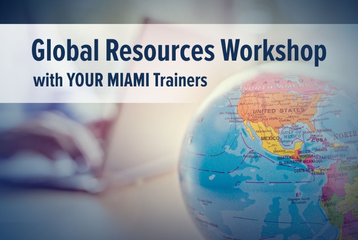 Global Workshop: Unlocking Global, Nationwide & Statewide Real Estate Tools