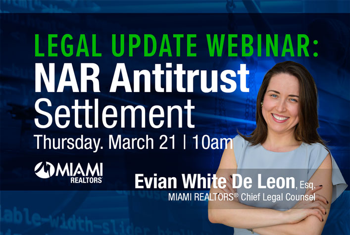 ZOOM: Legal Update NAR Antitrust Settlement - March 21