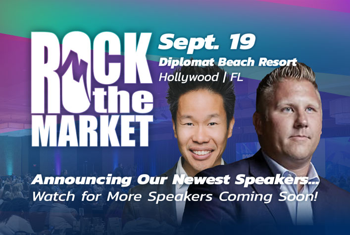 Rock the Market 2025 - Sept 19 - Dipolmat Beach Resort - Hollywood, FL. Announcing Our Newest Speakers…. Watch for More Speakers Coming Soon! ROCK the Real Estate MARKET! All in ONE Day – All in ONE Place ONLY with MIAMI REALTORS®
