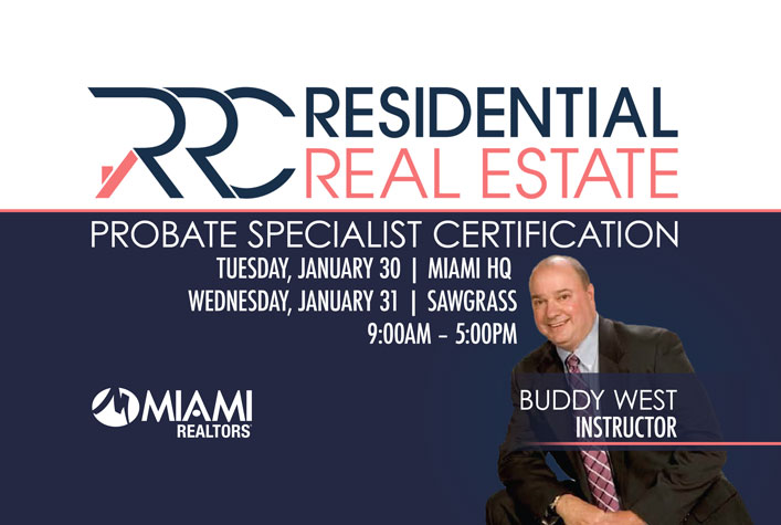 Residential Real Estate Probate Specialist Certification