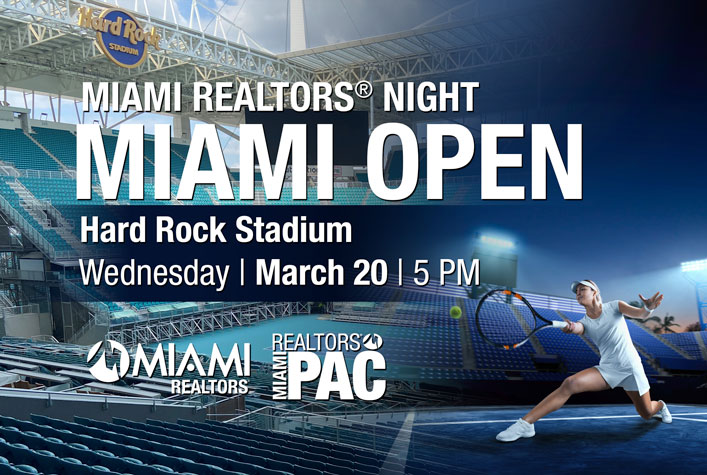 Tennis! Miami Open Realtor Night - March 20