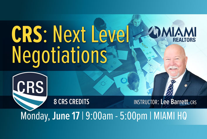 CRS: Next Level Negotiations