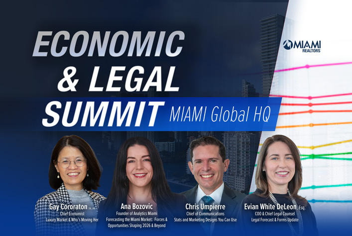 (HQ) Economic & Legal Summit. January 22 @ 1:00 pm - 3:00 pm. Miami HQ