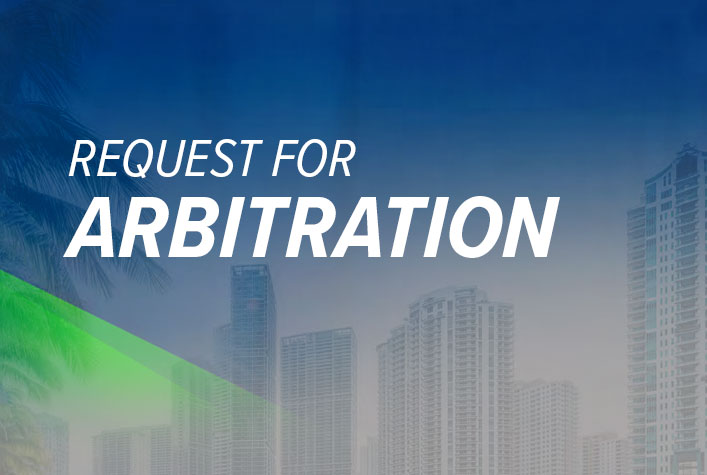 Request for Arbitration
