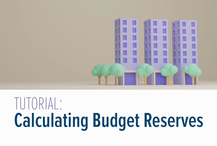 Tutorial: Calculating Budget Reserves