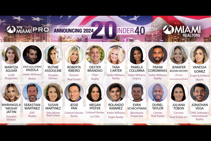 MIAMI Realtors 20 Under 40 Awards Recognizes Young Realtors Making a Difference