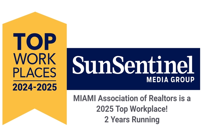 MIAMI Association of REALTORS® Named 2025 Top South Florida Workplace