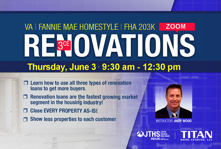 Zoom: Renovation Specialist – 3 CE