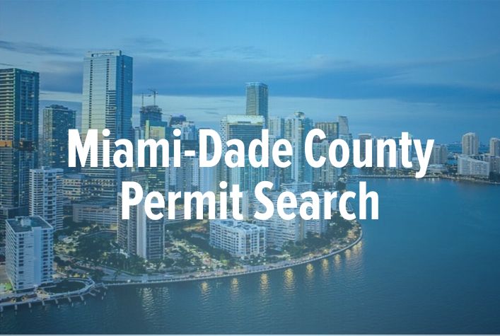 Miami-Dade County Permit Search