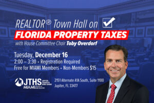 REALTOR Town Hall on Florida Property Taxes