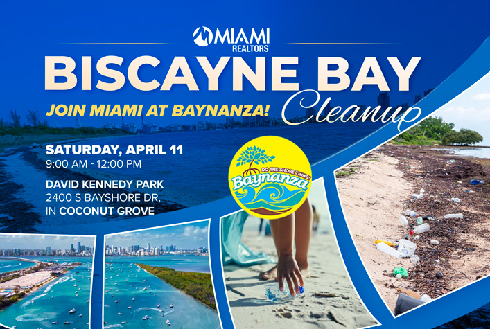 Let’s Cleanup Biscayne Bay Together! Join MIAMI at Baynanza!