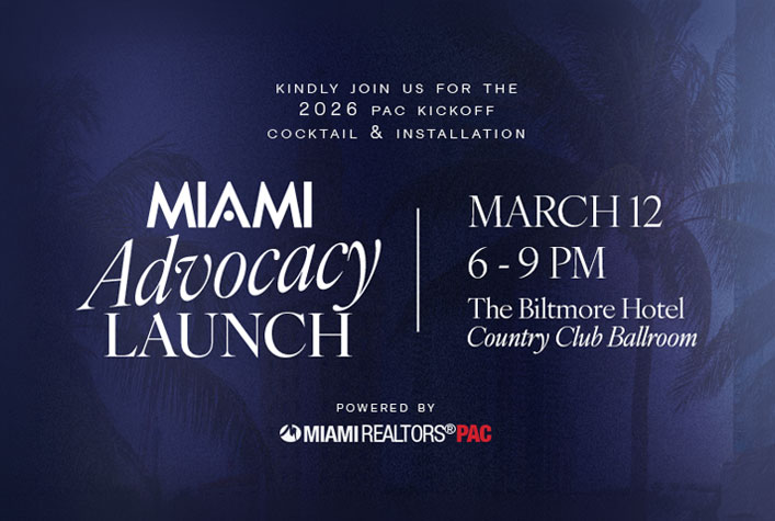 MIAMI Advocacy Launch 2026: PAC Kickoff Cocktail and Installation