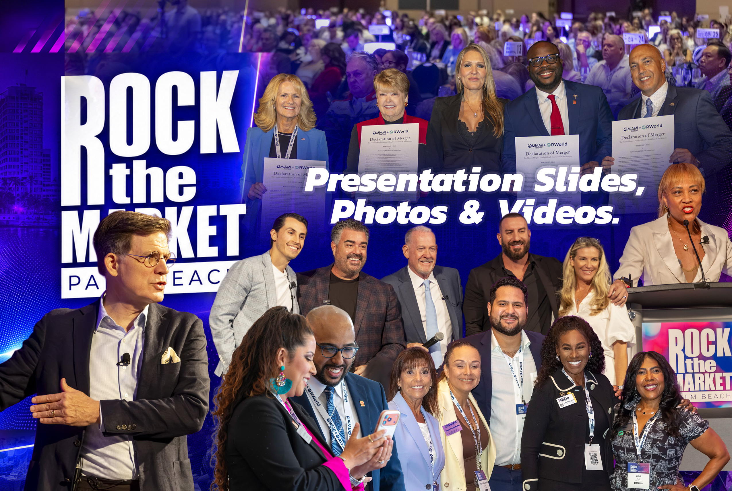 Rock the Market Palm Beach 2026 Presentation Slides, Photos & Videos