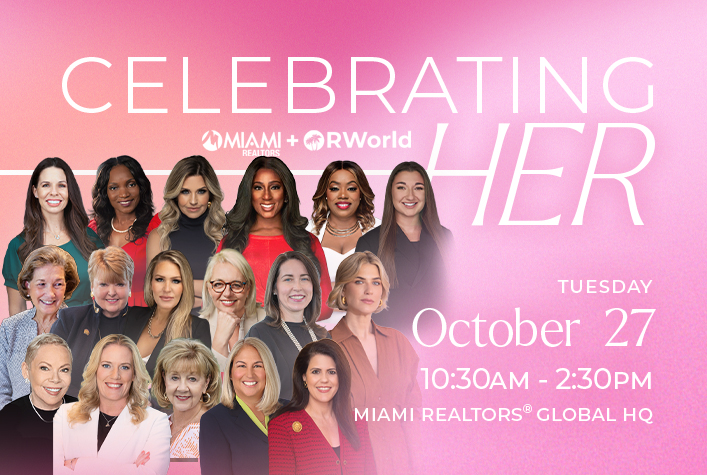 Celebrating HER October 27 @ 10:30 am - 2:30 pm MIAMI Global HQ