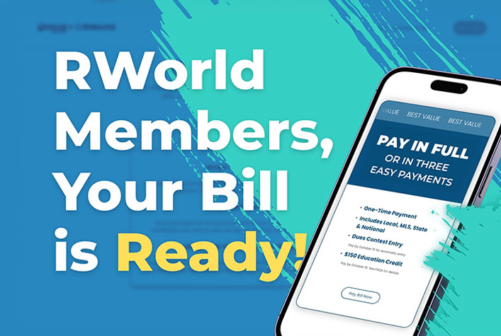 RWorld Members, Your Bill is Ready!