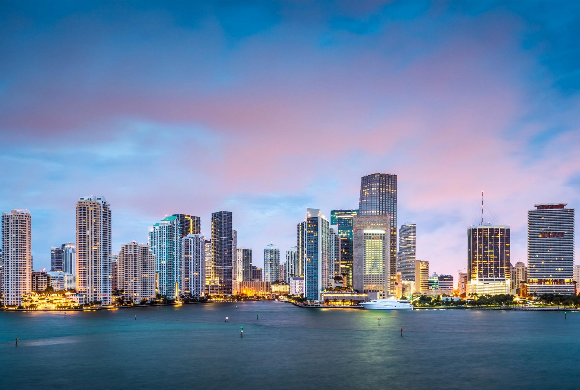 Miami Downtown Skyline